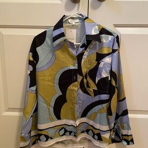 Emilio Pucci Multicolor Button-Up Shirt
